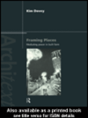 cover image of Framing Places
